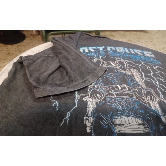 A Lost Cause Graphic Tee Medium Dark Gray & Blue - Picture 4 of 4